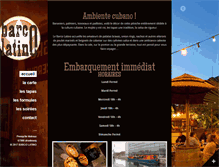 Tablet Screenshot of barcolatino.fr